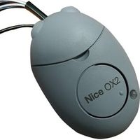 Nice – Récepteur radio pour motorisation 2 canaux – Fréquence 433.92MHz – Alimentation 12-24V – Contact relais 0.5A – OX2