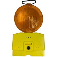 LAMPEGGIANTE P/CANTIERE LUCE GIALLA S/BATTERIA