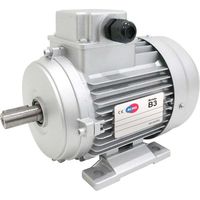 Moteur électrique Triphasé 230/400 V 1,5 Cv Almo Mh1 1,1 Kw 1500 Tr/min Asynchrone Triphasé Bride B3 Protection Ip 55