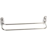 Porte-serviette Chr 2 Bras Fixe, Double Bras, Robuste - Godonnier