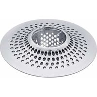 Filtre à cheveux pour baignoire et douche en acier inoxydable