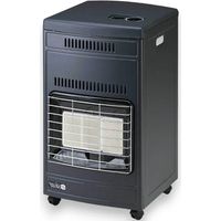 Stufa infrarossi a gas GPL ventilata 4200W grigia - 40,5x44,5x77h - 14,5kg - SICAR