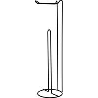 Soporte para papel higiénico negro de 54 cm