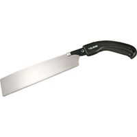 Scie japonaise 300 mm – Poignée pistolet – Denture triple pour coupes précises dans tous types de bois – Longueur totale 475 mm – Tajima Ag