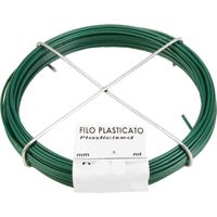 MATASSINA FILO PLASTICATO N. 4 D 1,0 MM 25 M VERDE- FILOTECNICA- 30,0 pz