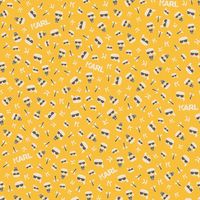 Empapelado de lujo exclusivo Profhome 378434 papel pintado no tejido liso de diseño mate amarillo negro blanco 5,33 m2