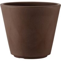 Vaso Ø33x28cm in Resina Tulli Ribeira Essential 35 Bronzo