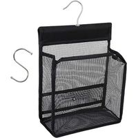 Compact Bath Tote, Lightweight Shower Organizer , Breathable Mesh with Storage Basket, Multi Pocket Portable Bathroom Organizer Carrier, Hanging Bag with Modern Design, Gym Shower Bag for Travel