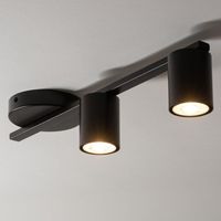 Lámpara de techo Sigma Sky negra diámetro 46 cm