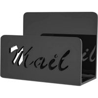 Organisateur de Courrier Porte-Courrier de Comptoir Trieur de Courrier en Acrylique pour Porte-Enveloppe de Bureau Organisateur de Lettres pour Bureau