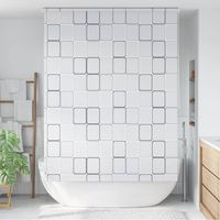 vidaXL Store roulant de douche 160x240 cm Carré