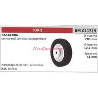 TORO cortacésped cortacésped rueda dentada de 3/8" de ancho 011319