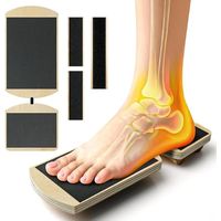 Balance Board - Planche D'Équilibre En Contreplaqué De Bouleau - Pour Rééducation De La Cheville Et Stabilisation Du Pied - 1 Pièce