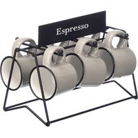 Set Espressotassen 100 ml grau