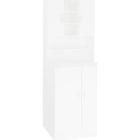 Meuble de machine à laver blanc