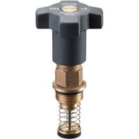 OVENTROP Parte superior para Aquastrom KFR DN 25, bronce rojo, 4209508