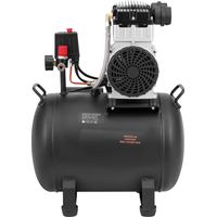 Mophorn – Compresseur d'air sans huile 10 gallons – 2CV 5,3 CFM à 90 PSI – Ultra silencieux 78 dB – Réservoir en acier pour usage pro