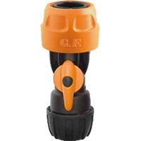 RACCORD RAPIDE POUR TUYAU À VISSER G.F. AVEC ROBINET 1/2" - 5/8