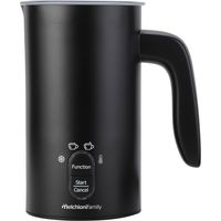 Melchioni 118360031 Mousseur et réchauffeur de lait Électrique portatif Noir