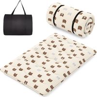 Matelas futon japonais, 140 x 200 cm, housse lavable