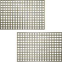 Premier 6ft x 4ft Flat Top Privacy Square Garden Trellis Panel
