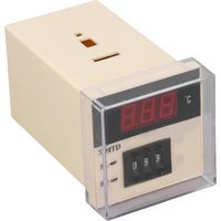 Contrôleur de température numérique de type E, thermostat réglable en ABS, adapté aux machines alimentaires, 0-999℃, 220 V CA.