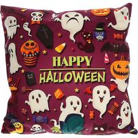 1 housse de coussin pour décoration d'Halloween