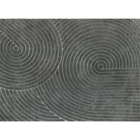 Marlow Floor Rug Carpet Washable Polyester Non Slip Bedroom Living Room Grey 160x230cm