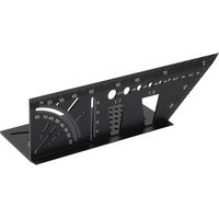 Calibrador de ángulo 3D Sintron 207906 aleación aluminio 21,5 cm