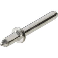 Vogt Verbindungstechnik 1364a.68 Steckerstift Kontaktoberfläche verzinnt 100 St. (L x B) 9.5 mm x 1