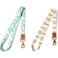 Lanière porte-clés, porte-clés tour de cou élégant, lanière longue pour porte-badges et portefeuille