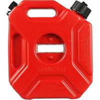 1.3 Gallon Fuel Tanks 5L Portable Gasoline Diesels Containers Anti-Static Backup Petrol Storage Tank-Red