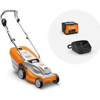Stihl – Tondeuse à gazon sans fil 33 cm – Avec batterie AK20 et chargeur AL101 – Surface jusqu'à 200 m² – Hauteur de coupe 25-65 mm - 63112000010