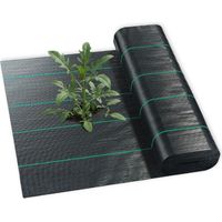 Telo Giardino Anti Erbacce Giardino 2x10 M 90 G/M² In Pp Multiuso