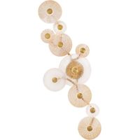 Applique Allure Maxlight laiton 10 globes LED 43W 3000K