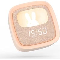 Sveglia mob con luce billy clock rosa