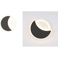 Applique LED da parete luce calda moderno mezza luna lampada a muro BD-021