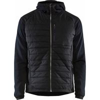 Blakläder Hybrid-Jacke, dunkel marineblau / schwarz, Unisex-Größe: M