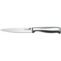 MasterClass Acero Deluxe Cuchillo multiusos de cocina de acero inoxidable al carbono, 12 cm (4,5")