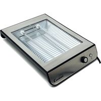 Tostadora comelec d230580 600 w acero inoxidable negro 600 w