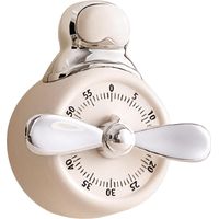 JSSEVN-Minuteur de compte à rebours magnétique - Horloge de cuisine mécanique bruyante - Appareil de cuisine pilote avec fonction