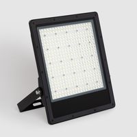 Projecteur LED 200W Dimmable TRIAC 170 lm/W IP65 ELEGANCE Slim PRO Noir 3000K 90º Blanc chaud