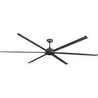 ROTTERDAM 30 XXL, Deckenventilator ohne Licht, Faro Barcelona - Colore: Nero