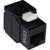 KEYSTONE UTP CAT.6 RJ45 NERO 180 TOOLESS CONTATTI DORATI 50 MICRON