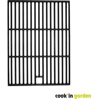 Parrilla de hierro fundido esmaltado L 41,5 x A 33 cm - Cook in Garden