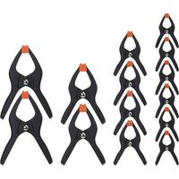 Set de abrazaderas de resorte Jorgensen 93260 14 piezas apertura 76mm