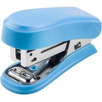 Novus mini cucitrice compatta - fino a 12 fogli - pinzatura chiusa e aperta - include 320 punti metallici - colore blu