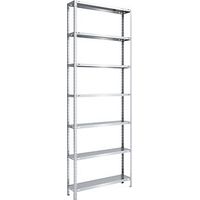 Estantería atornillable construcción ligera galvanizada
