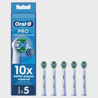 Têtes de brosse à dents Precision Clean, paquet de 5, compatibles avec Oral-B
