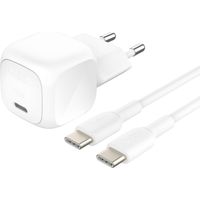 Belkin WCA009KQ1MWH-B6 Ladegerät für Mobilgeräte Universal Weiß AC Schnellladung Drinnen
